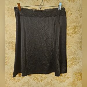 Vintage Vassarette Black Slip